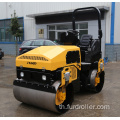 3Ton นั่งไฮดรอลิกคู่กลองเล็กมินิรถบดถนนรถบดอัดในสต็อก FYL-1200